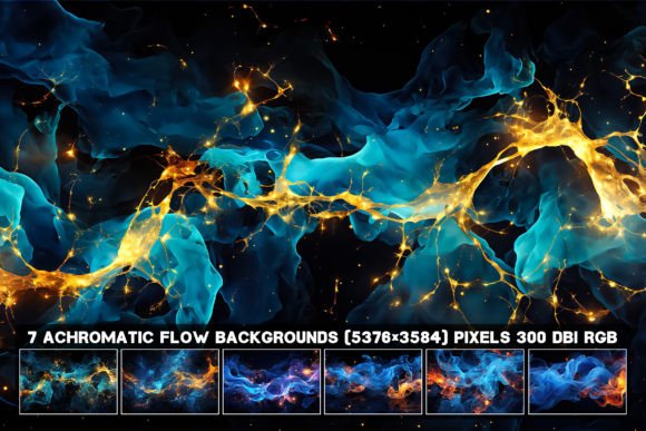 7 Abstract Electric Ink Backgrounds: Energizing Your Creative Projects