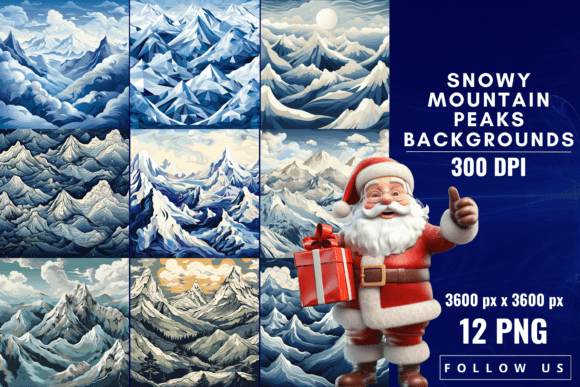 Capturing Alpine Grandeur: Using Snowy Mountain Backgrounds