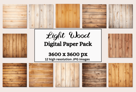 Light Wood Texture Backgrounds: Natural Design Appeal