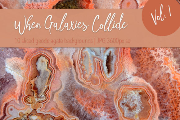 Unlocking Natural Elegance: 10 Agate Backgrounds Vol. 1